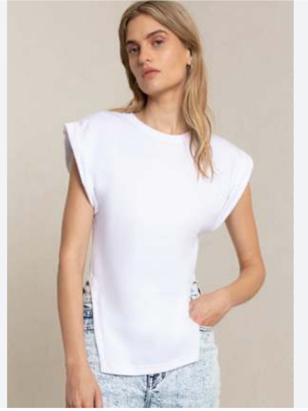 A.L.C. Bryant Tee - White (Medium)